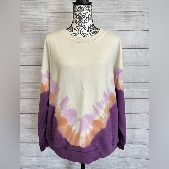FP Movement by Free People | Metti Ombré Tie-Dye Crewneck Sweater - Picture 3 of 12